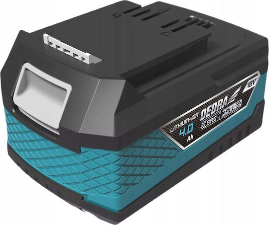 Dedra Dedra Batteriesatz mit Lithium Batteriekapazität 4Ah 18V mit Ladegerät
