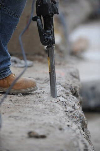 DEWALT Длето с HEX захват 445x127mm