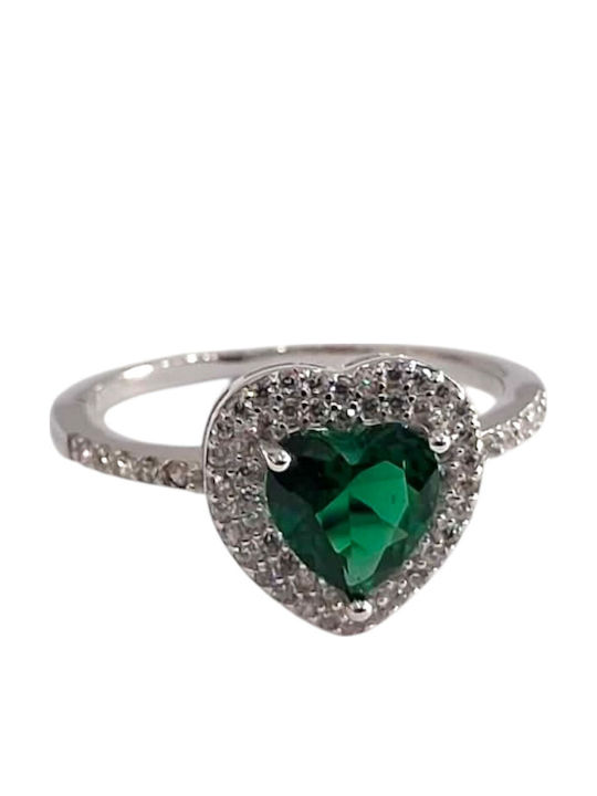 Prince Silvero Women's Gold Plated Silver Ring