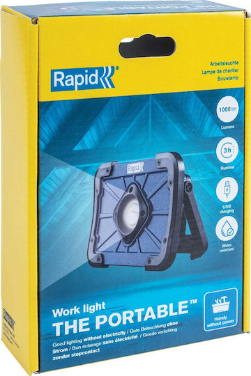 Rapid Work & Site Lights LED IP65 With Brightness Up To 1000 Lumen