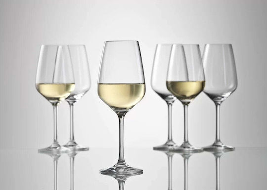 Lumarko Set Pahare Vin Alb Cristaline Albe 356ml 4 Bucăți