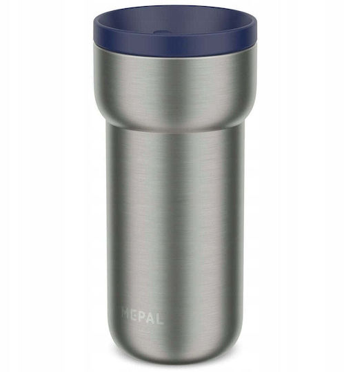 Mepal Ellipse Glass Thermos Stainless Steel / Plastic 375ml Vivid Blue