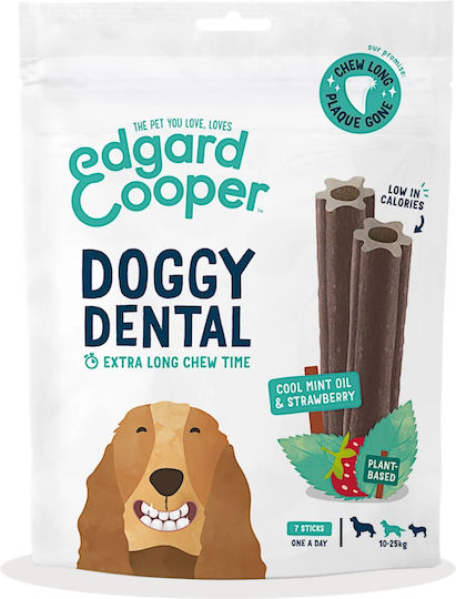 Doggy Dental Mentă & Căpșuni 7 Stick-uri Mari