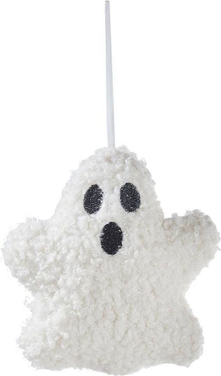Halloween Hängendes Ornament Mini Geist Weiß Polyester Länge 11 X Breite 11 X Höhe 4cm