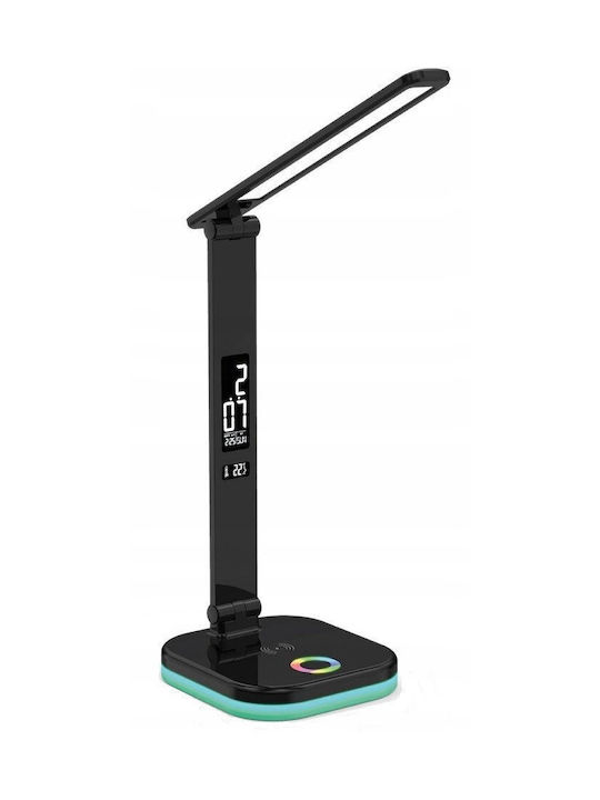 Platinet LED Bürobeleuchtung in Schwarz Farbe
