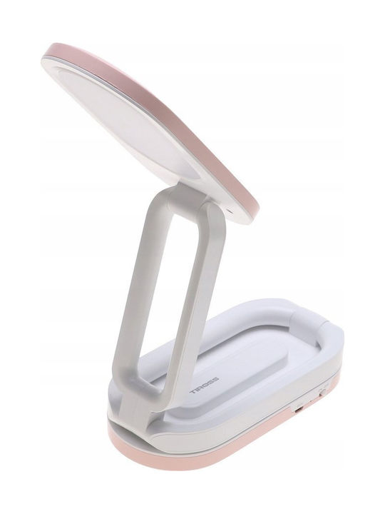 Tiross Rechargeable LED Office Light Folding in White Colour