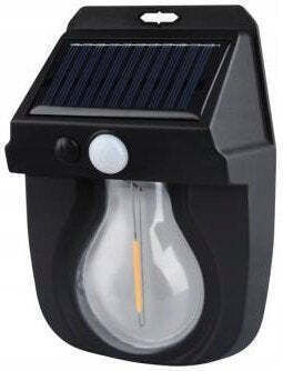 LTC Wandmontiertes Solarleuchten 5W 600lm mit Bewegungssensor und Fotowiderstand IP65