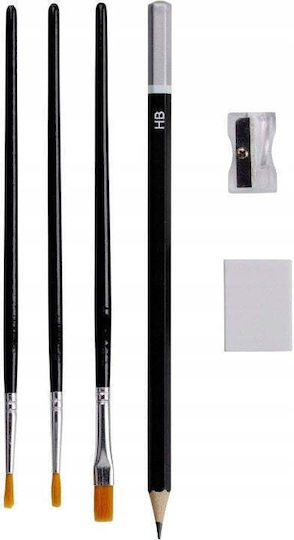 Holzes Malset 22x14cm 20 Stück