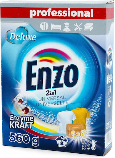 Bio-D Waschmittel Pulver für Farbige Kleidung 0.56kg