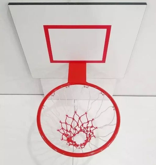 Swede Basketballkorb mit Rückwand und Netz