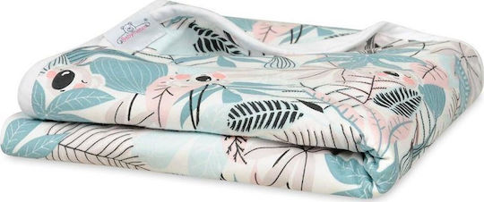 Multitex Nursery Swaddling Cotton Multicolour Blanket 75x100cm
