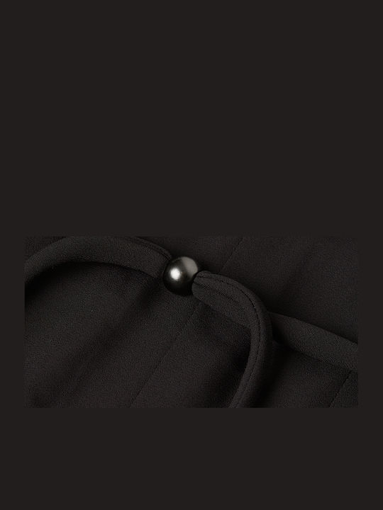Summer Maxi Slip Dress Black
