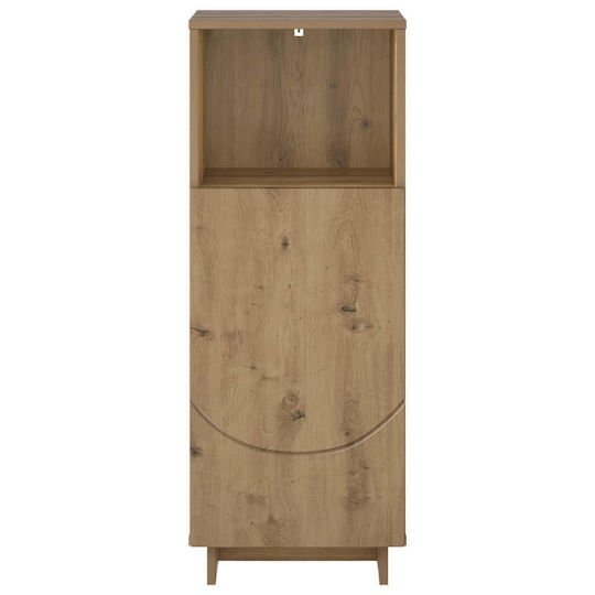 vidaXL Ντουλάπι Ντουλάπι Μπάνιου 36.5x38x95cm Δρυς