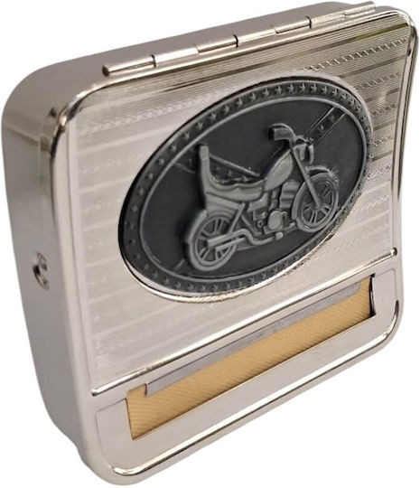 Tobacco Cigarette Rolling Machine Metal Silver Colour Design Machine 8x9cm 47302-011-3