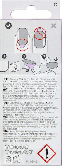 Kiss Kiss Selbstklebende Falsche Nagelspitzen Impress Ifm01