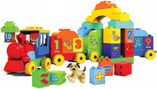 Bounn Cuburi de construit educative pentru 3+ ani 65 bucăți