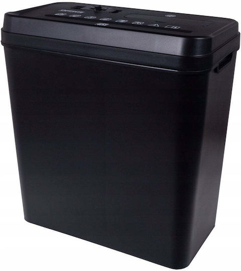 Office Products Καταστροφέας Εγγράφων και CD Strip Cut 10 Φύλλων με Κάδο 14lt