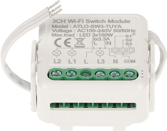 Genway Triplus Intelligenter LED-Beleuchtungscontroller Atlo-sw3-tuya Wi-Fi Tuya Smart