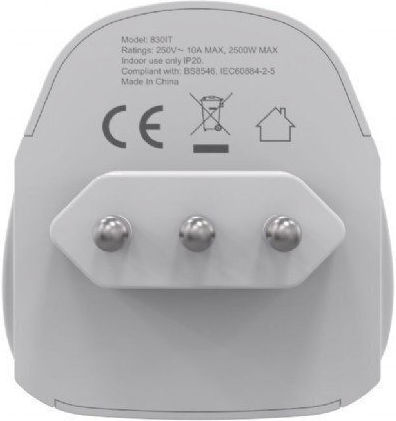 Gembird Reise-Steckdosenadapter Strom Welt > Italien 10a
