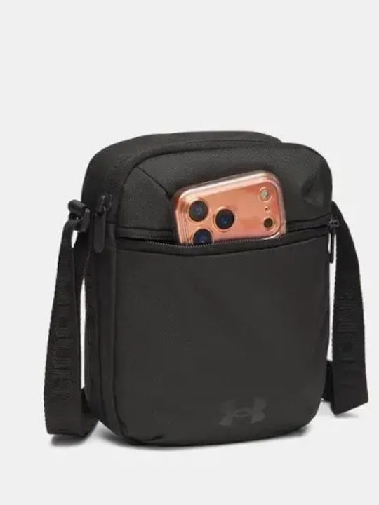 Geantă de Umăr / Tip Crossbody Neagră pentru Bărbați