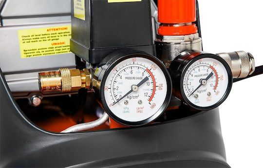 Neo Tools Μονοφασικό Κομπρεσέρ Αέρος 89dB με Αεροφυλάκιο 50lt