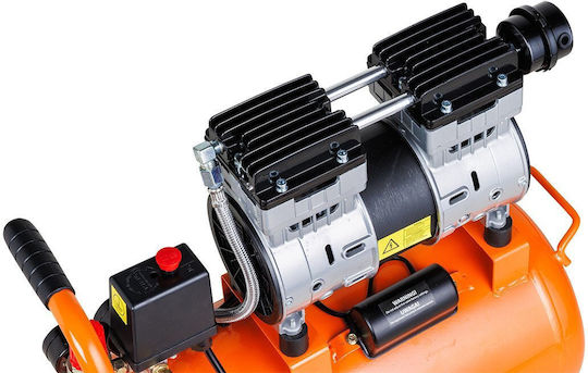 Neo Tools Air Compressor 80dB with 24lt Air Chamber