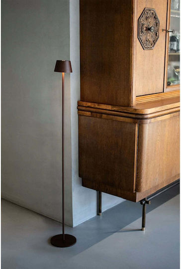 Verlo LED Floor Lamp with Warm White Light Brown