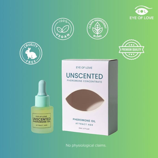 Eye of love Parfüm Öl mit Pheromonen für Herren 20ml