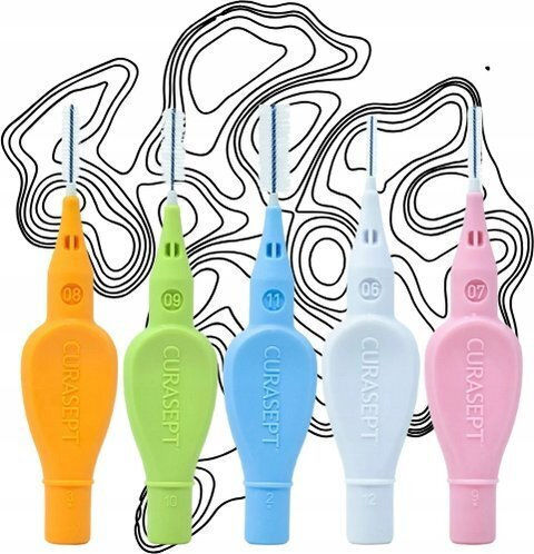 Curasept Interdentalbürsten mit Griff 5 Stück