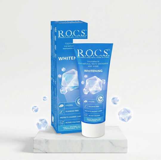 Rocs ОдонтоКрема Без Флуорид За Избелване 75ml