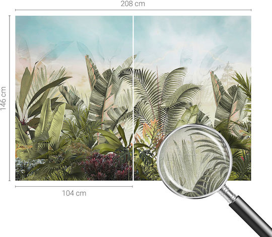 Selbstklebende Tapete Wand 208x146cm