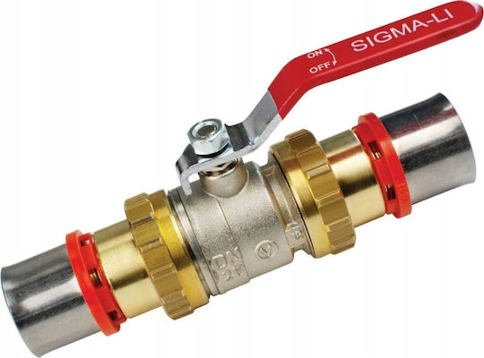Sigma-li Mzkm25 Mo Px Сферичен Кран Fi25 Pex Sigma-li Px-s.mzkm25