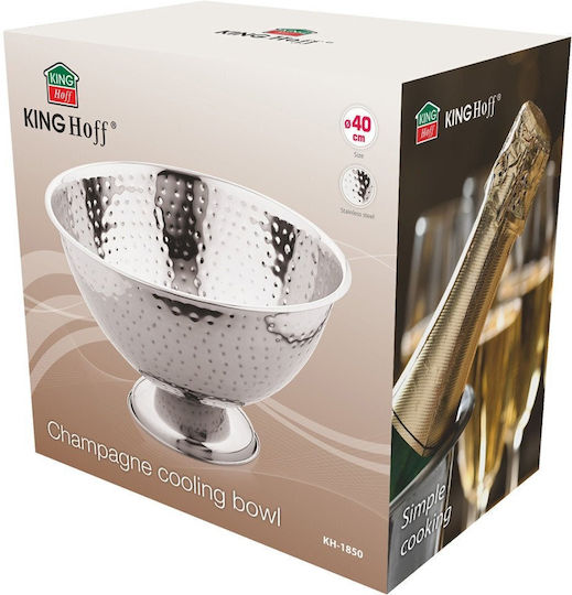 KING Hoff Салатиера Inox Сива 40cm