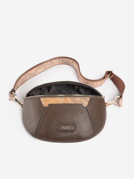 Damentasche Aus Leder Braune Gürteltasche