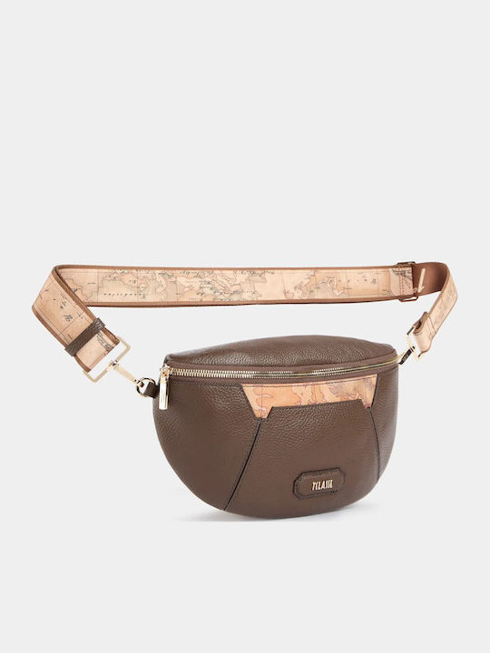 Damentasche Aus Leder Braune Gürteltasche