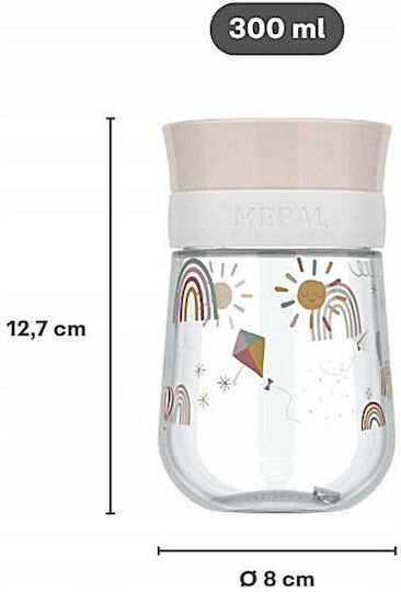 Mepal Baby Cup from Transparent Plastic 300ml for 9m+