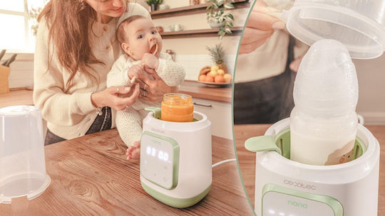 Cecotec Nana Babycare Digital Babyflaschenwärmer mit Sterilisatorfunktion