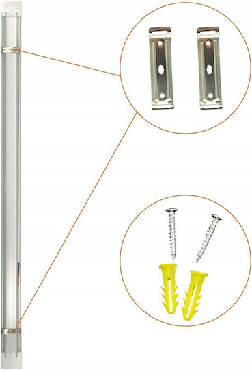 LTC Audio Unterbauleuchte Küchen LED 40W Kühles Weiß 120cm