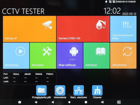 CCTV Tester AHD / HD-CVI / HD-TVI / IP / CVBS