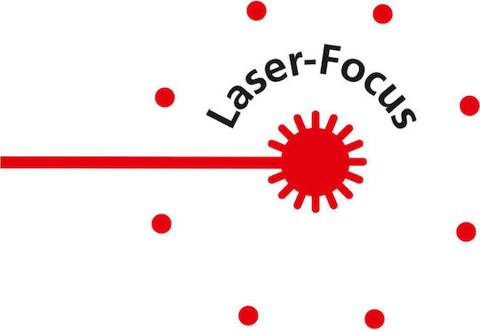 Laserliner Laserliner Infrarot- und Laserthermometer Plus Höchstmaß Thermometer für Überkopf-Temperaturen bis 365°C