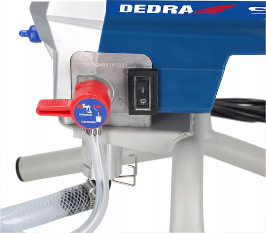Dedra Pistol electric de vopsit 950W cu recipient 2.1lt