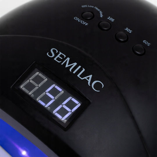 Semilac Semilac Nagellack Aushärtungslampe UV/LED 24W Schwarze