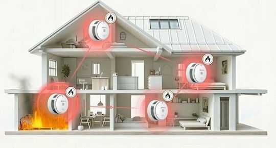 Beurer Autonomer Rauchmelder 24 Zonen