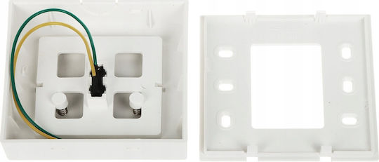 Atlo Push Button Switch In White Colour