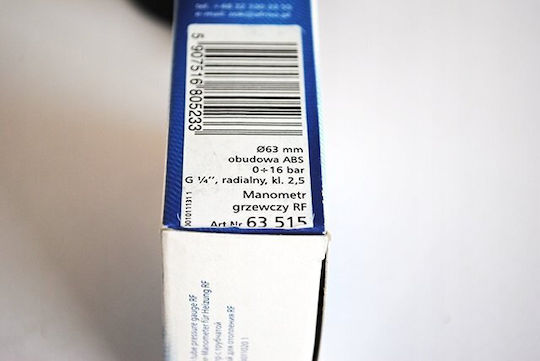 Afriso 63515 Μανόμετρο