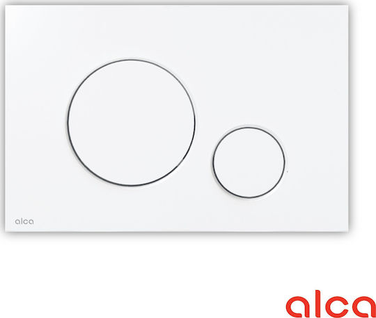 Alcadrain Flush Plate for Dual Flush Cisterns