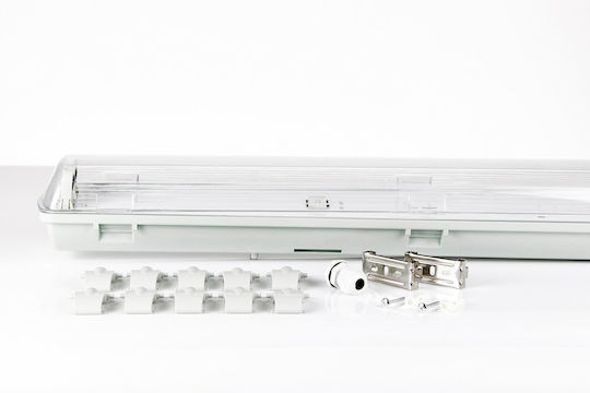Loyal Lighting Outdoor Lighting Batten with Built-in LED 18W 126cm