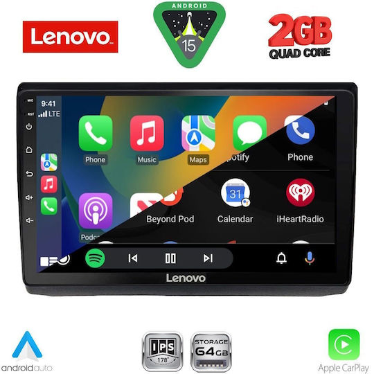 Lenovo Автомобилна Аудио Система За Opel Vivaro Renault Trafic Nissan Primastar 2004-2015 (Bluetooth/USB/WiFi/GPS/Apple CarPlay/Android Auto) С Touch Screen 10"