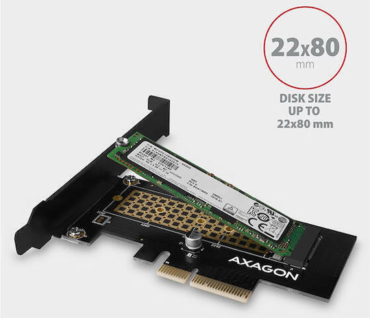 Axagon Pcem2-n Pci-e 16x M.2 Ssd Nvme