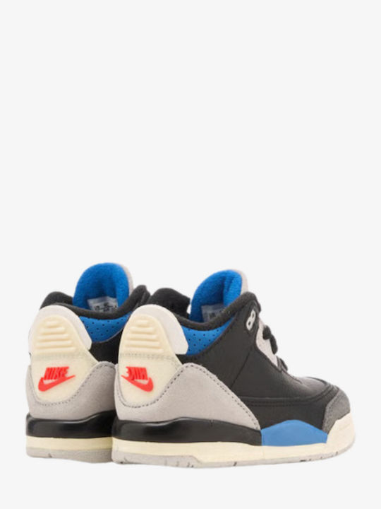 3 Retro Adidasi copii Albi